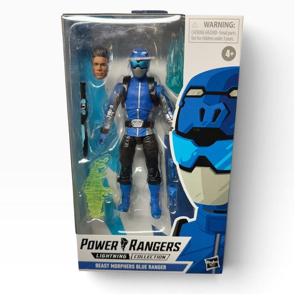 Power Rangers Lightning Collection Beast Morphers Blue Ranger